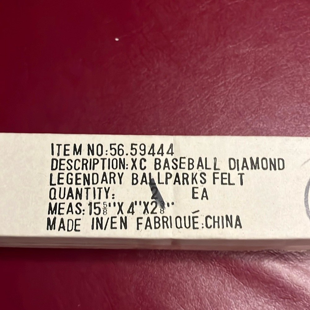 Department 56 Baseball Diamond Unopened